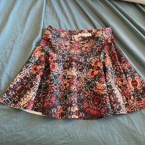 Skirt, A line, Abercrombie and Fitch, multi colored